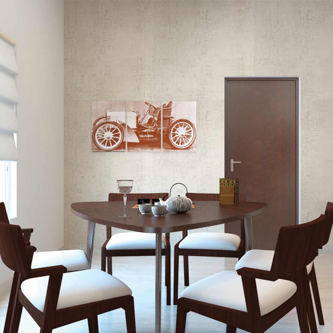 Dining room decor to carry forward the design style of your dining table to the seating with these dining room decor ideas
