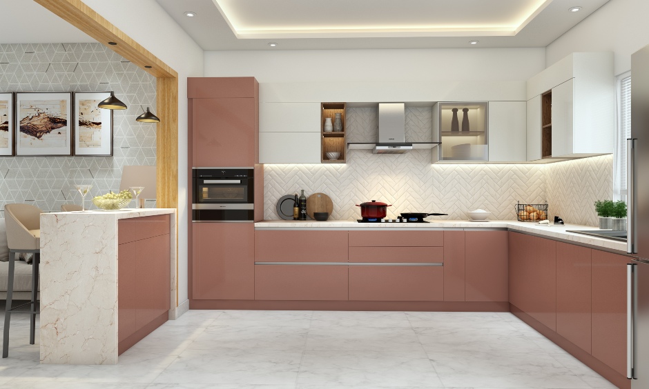 Minimalist timeless kitchen with flat-panel cabinets, quartz countertops, and neutral tones for clarity.