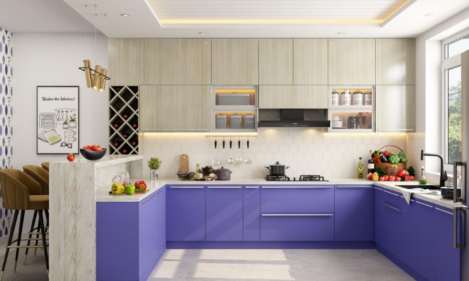 Plus minus kitchen POP design for a clean and aesthetic look