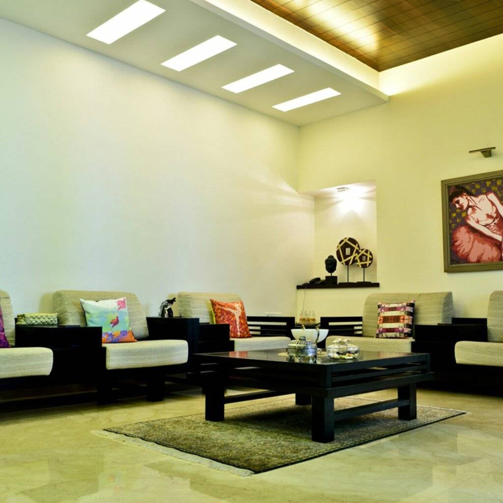 Latest Living room furniture trends 2019 - Solid Wooden Sofa Set